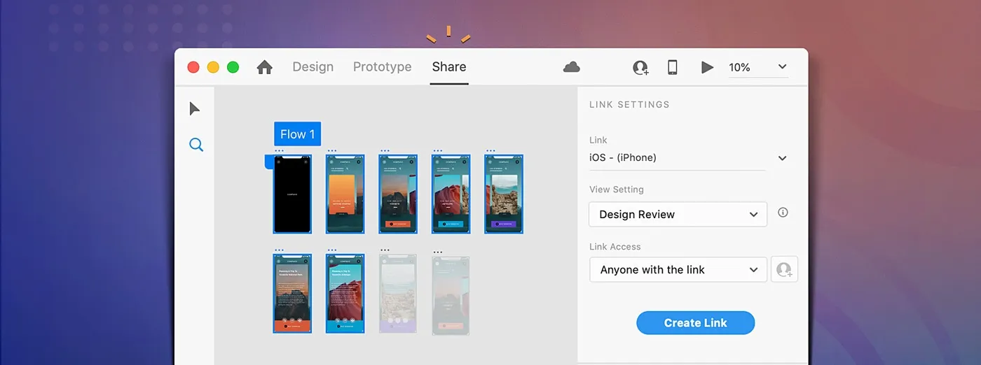 Adobe XD Collaboration and Sharing